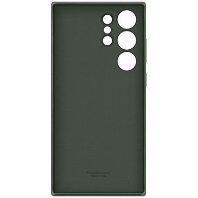 Чохол-накладка Samsung Leather Cover для Samsung Galaxy S23 Ultra SM-S918 Green (EF-VS918LGEGRU) [602410]