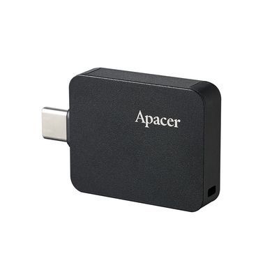 Портативний SSD Apacer AS714 512GB USB 3.2 Gen.2 Read/Write 1000MB/s Black (AP512GAS714B-1) [805729]