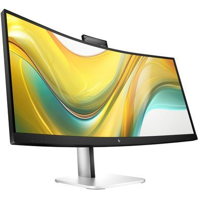 Монітор TFT 34" HP S5 Pro 534pm, WQHD, вигн., HDMI, DP, USB-C, RJ-45, Cam, HAS, кол.,чорно-сріблястий (9E0Z2UT) [404329]