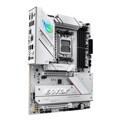 Материнcька плата ASUS ROG STRIX B850-A GAMING WIFI sAM5 B850 4xDDR5 M.2 HDMI DP Wi-Fi BT ATX білий (90MB1J50-M0EAY0) [109165]