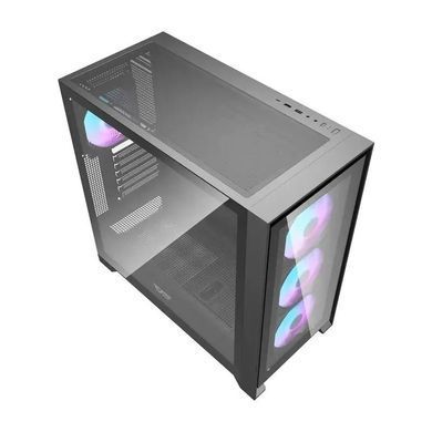 Корпус для комп'ютера DARK FLASH DRX90 GLASS ATX без блока живлення, чорний (DRX90 GLASS BLACK) [503314]