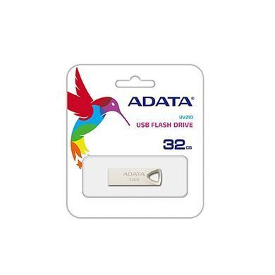 Флеш-накопичувач ADATA USB 2.0 AUV 210 32Gb Golden (AUV210-32G-RGD) [805259]