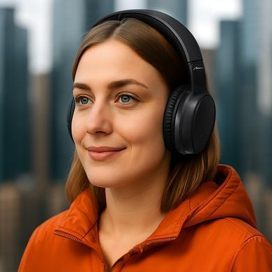 Гарнітура Media-Tech 3MOTION ANC BT Bluetooth+3,5мм, Black (MT3611) [405174]