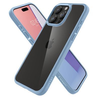 Чохол Spigen для iPhone 15 Pro Max, Ultra Hybrid, Sierra Blue (ACS06572) [108165]