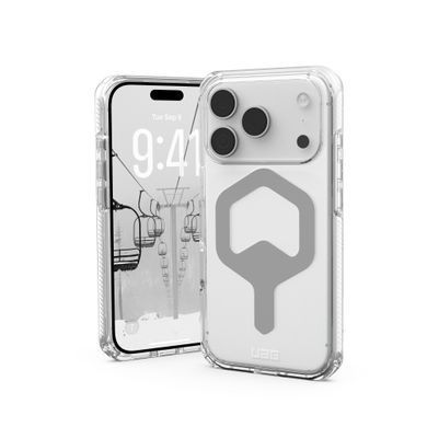 Чохол UAG для iPhone 17 Pro, Plyo MagSafe, Ice/Silver (114529114333) [111060]
