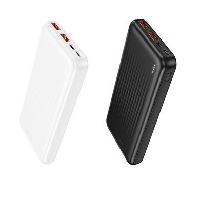 Зовнішній акумулятор BOROFONE BJ80 Clever 22.5W+PD20W fully compatible power bank(10000mAh) Black (6941991121593) [806368]