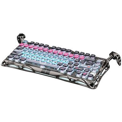 Клавіатура магнітна GravaStar Mercury V75 Pro 80keys, Magnetic Jade Gaming, 8K, USB-A, RGB, Cyberpunk (GSV75PRO_U_RM_EGRY) [114394]