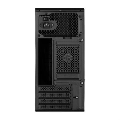 Корпус 2E Credo V200B без БЖ, 2xUSB3.0, 1x80мм, VGA 250мм, mATX, чорний (2E-V200B) [112405]