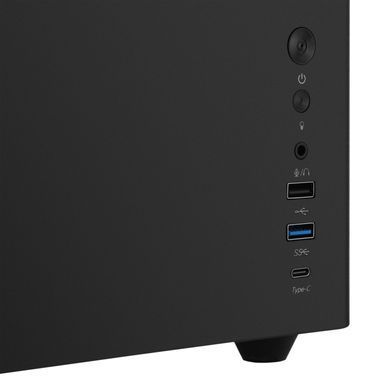 Корпус 2E Credo Metal V350B без БЖ, 1xUSB3.0, 1х USB 2.0, 1xUSB Type-C, 3x120мм, VGA 350мм, LCS ready, mATX, чорний (2E-V350B) [112196]