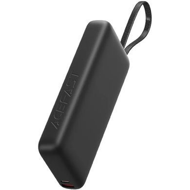 УМБ Acefast 20000mAh 130W PD,QC3.0 USB-A+USB-C In/Out,built-in cable M22 Gray (6974316283904) [403528]