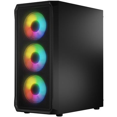 Корпус LogicConcept PORTOS MESH+GLASS ARGB fans 4x120mm BLACK без БЖ ATX (AT-PORTOS-10-0000000-0002) [404617]