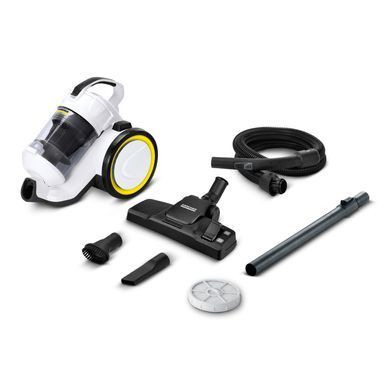Пилосос Karcher контейнерний VC 3, 700Вт, конт пил -0.9л, НЕРА 13, білий (1.198-051.0) [105698]