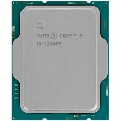 Процесор Intel Core i5 12400F (2.5GHz 18MB, Alder Lake, 65W, S1700) Tray (CM8071504555318) [607586]