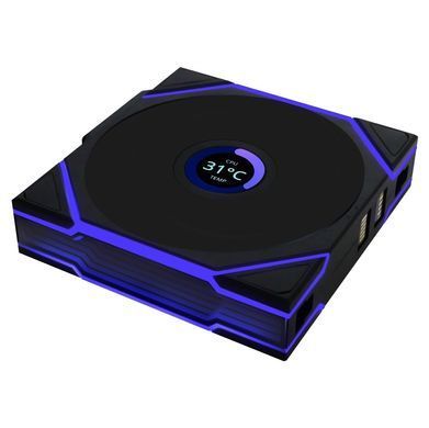 Вентилятор Lian Li Uni Fan TL Wireless LCD 120-1 Reverse Black (G99.12RTLLCD1W1B.00) [619191]