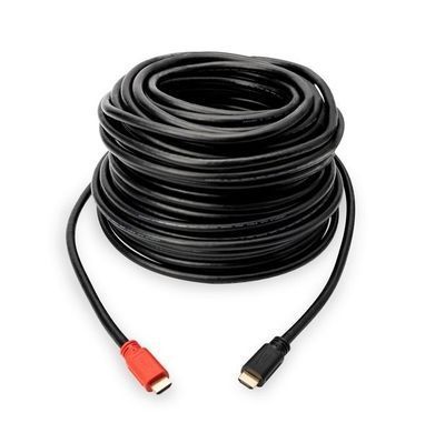 Кабель DIGITUS HDMI (M/M), High speed, активний, 15м, чорний (AK-330105-150-S) [108520]
