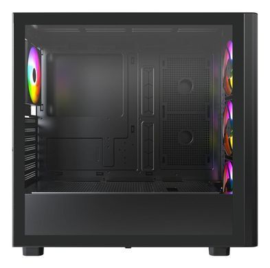 Корпус ATX W/O PSU MONTECH (XR WOOD (B)) [502807]