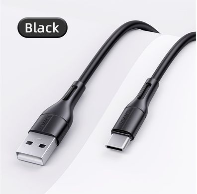 Кабель Usams US-SJ501 U68 Type-C Charging & Data Cable 1m Black (SJ501USB01) [803713]