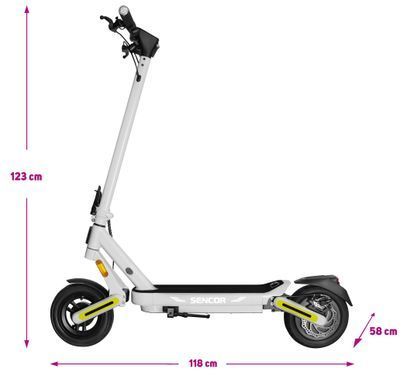 Електросамокат Sencor S71 LIGHT (68000177) [204309]