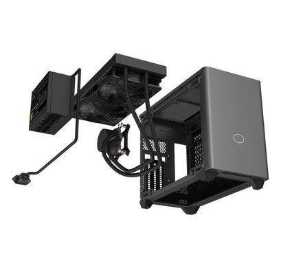 Корпус для комп'ютера MITX 850W NR200PV2-MCNN85 COOLER MASTER (NR200PV2-MCNN85-SL1) [501813]