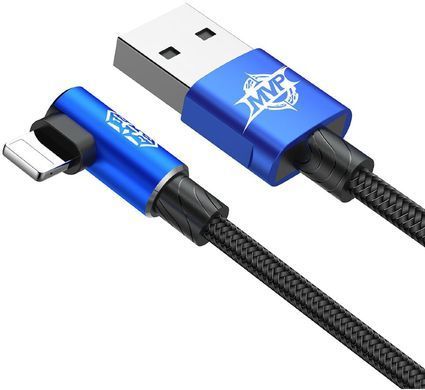 Кабель Baseus MVP USB - Lightning, 2.0A, 1м Blue (CALMVP-03) [604350]