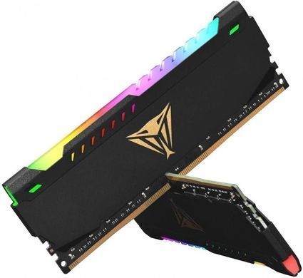 Модуль пам`яті DDR4 2x32GB/3200 Patriot Viper Steel RGB Black (PVSR464G320C8K) [607519]