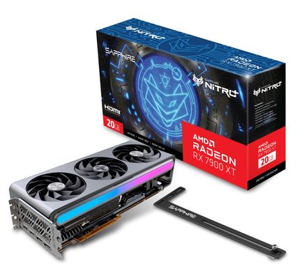 Відеокарта SAPPHIRE Radeon RX 7900 XT 20GB GDDR6 Nitro+ Gaming OC VAPOR-X (11323-01-40G)