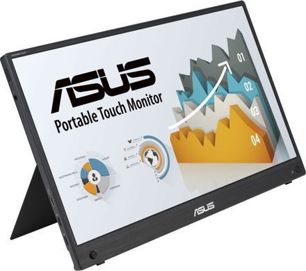 Монітор портативний Asus 15.6" ZenScreen MB16AMTR mHDMI, 2xUSB-C, MM, IPS, 7800mAh, Touch, Case (90LM04S0-B02170) [100984]
