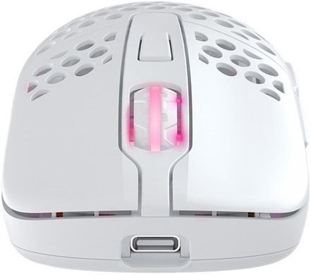 Миша Xtrfy M42, WL/USB-A, RGB, білий (M42W-RGB-WHITE) [103991]