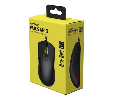 Миша Hator Pulsar 3 Black (HTM610) [606745]