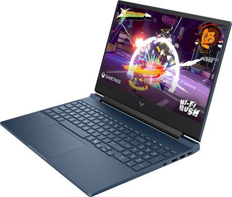 Ноутбук HP Victus 15-fb3066ua 15.6" FHD IPS,300n/Ryzen AI 5-340 (4.8)/24Gb/SSD512Gb/RTX 5060,8GB/DOS/Синій (C9RV7EA) [404173]