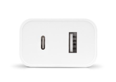 Мережевий зарядний пристрій Ttec SmartCharger Duo PD USB-C/USB-A 32Вт White (2SCS24B) [603205]