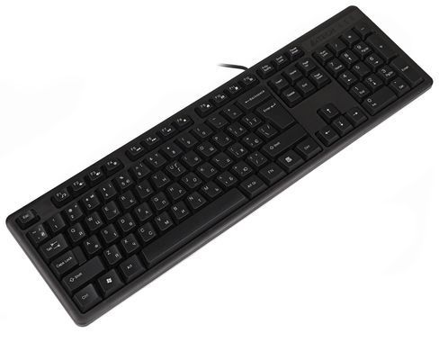 Клавіатура A4Tech KK-3 Black (KK-3 USB (Black)) [611303]