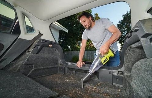 Пилосос акумуляторний Ryobi ONE+ RHV18-0 18В 34Вт 6.5кПа контейнер 0.6л HEPA11 0.95кг без АКБ та ЗП (5133005655) [105631]