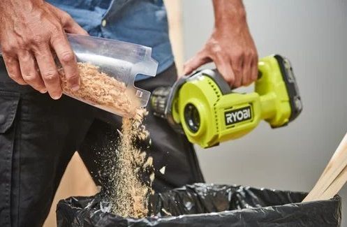 Пилосос акумуляторний Ryobi ONE+ RHV18-0 18В 34Вт 6.5кПа контейнер 0.6л HEPA11 0.95кг без АКБ та ЗП (5133005655) [105631]