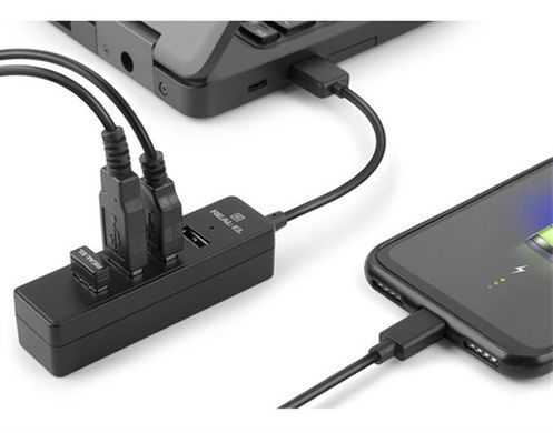 USB-хаб REAL-EL HQ-154 4 ports (EL123110007) [605113]