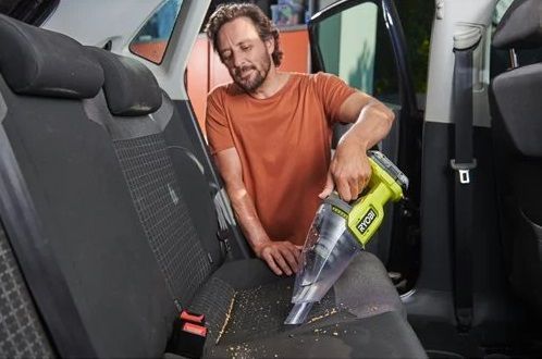 Пилосос акумуляторний Ryobi ONE+ RHV18-0 18В 34Вт 6.5кПа контейнер 0.6л HEPA11 0.95кг без АКБ та ЗП (5133005655) [105631]