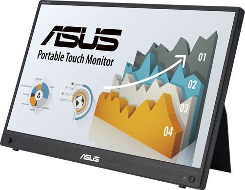 Монітор портативний Asus 15.6" ZenScreen MB16AMTR mHDMI, 2xUSB-C, MM, IPS, 7800mAh, Touch, Case (90LM04S0-B02170) [100984]