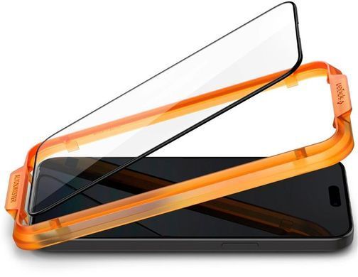 Захисне скло Spigen Glas.tR AlignMaster FC для Apple iPhone 15, Black, 2шт (AGL06906) [600659]