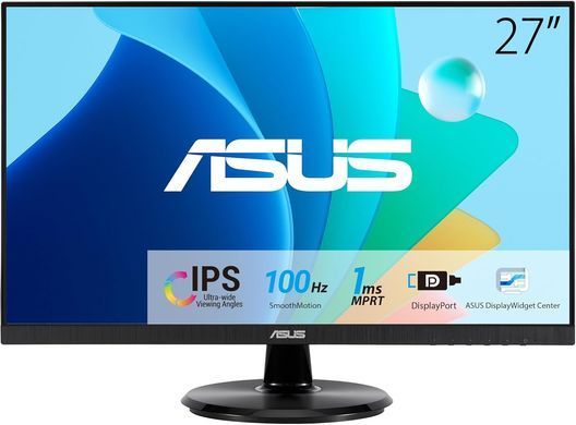 Монітор Asus 27" VA27DQFR D-Sub, HDMI, DP, MM, IPS, 100Hz, 1ms, AdaptiveSync (90LM06H1-B04370) [101050]