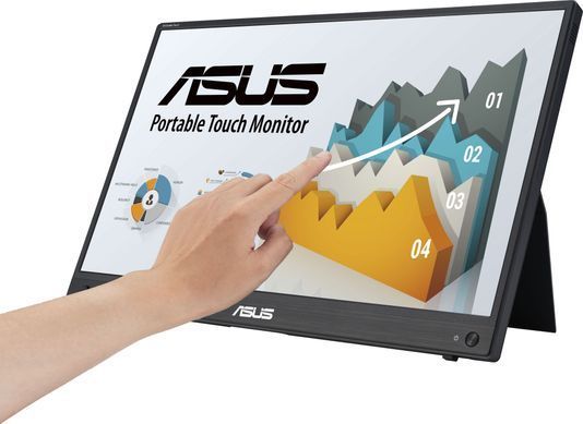 Монітор портативний Asus 15.6" ZenScreen MB16AMTR mHDMI, 2xUSB-C, MM, IPS, 7800mAh, Touch, Case (90LM04S0-B02170) [100984]