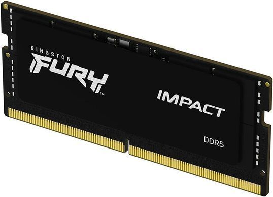 Модуль пам`ятi SO-DIMM DDR5 16GB/4800 Kingston Fury Impact (KF548S38IB-16) [606186]