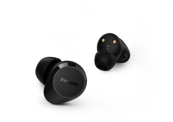 Навушники TWS Philips TAT1209 BT 5.3, IPX4, SBC, Touch control, Чорний (TAT1209BK/00) [107431]