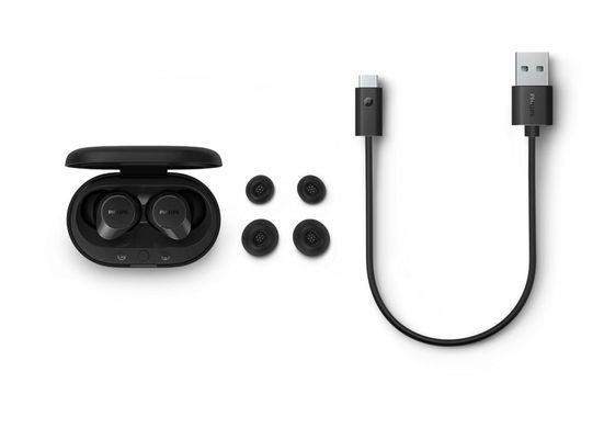 Навушники TWS Philips TAT1209 BT 5.3, IPX4, SBC, Touch control, Чорний (TAT1209BK/00) [107431]