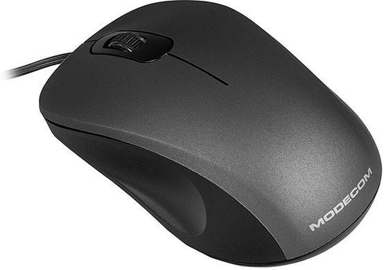 Мишка Modecom MC-M10S, 3кн., 1000dpi, Silent, чорна (M-MC-M10S-100) [401164]