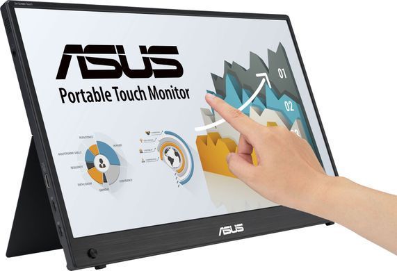 Монітор портативний Asus 15.6" ZenScreen MB16AMTR mHDMI, 2xUSB-C, MM, IPS, 7800mAh, Touch, Case (90LM04S0-B02170) [100984]