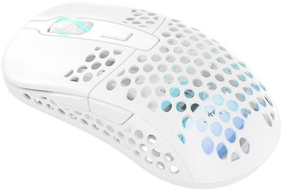 Миша Xtrfy M42, WL/USB-A, RGB, білий (M42W-RGB-WHITE) [103991]