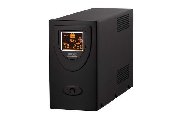 Джерело безперебійного живлення 2E DD2000, 2000VA/1200W, LCD, RJ45, USB, 2xSchuko (2E-DD2000) [102981]