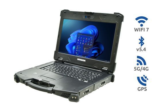 Ноутбук Durabook Z14 Basic 14" FHD Touch AG Intel i7-1165G7, 16GB, F512GB, UMA, LTE, Win11P (Z4E2Q3DE3BXX) [100128]
