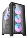 Корпус для комп'ютера DARK FLASH DRX90 GLASS ATX без блока живлення, чорний (DRX90 GLASS BLACK) [503314], фото 2
