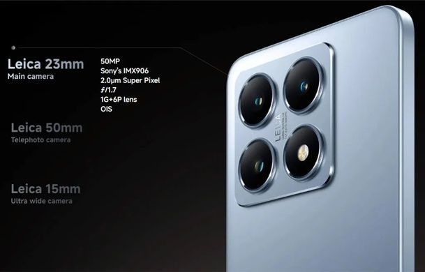 Смартфон Xiaomi (14T Pro 12/512GB Titan Blue_EU) [613036]
